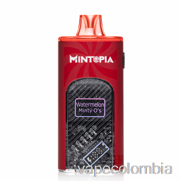 Vape Recargable Mintopia Turbo 9000 Desechable Sandía Minty O's